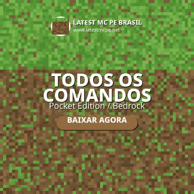 Todos os Comandos do Minecraft